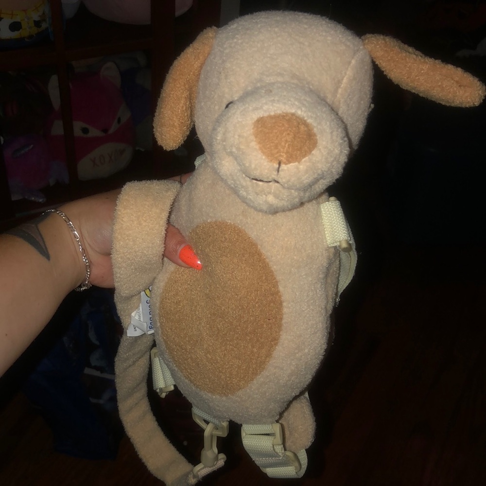 Dog backpack leash